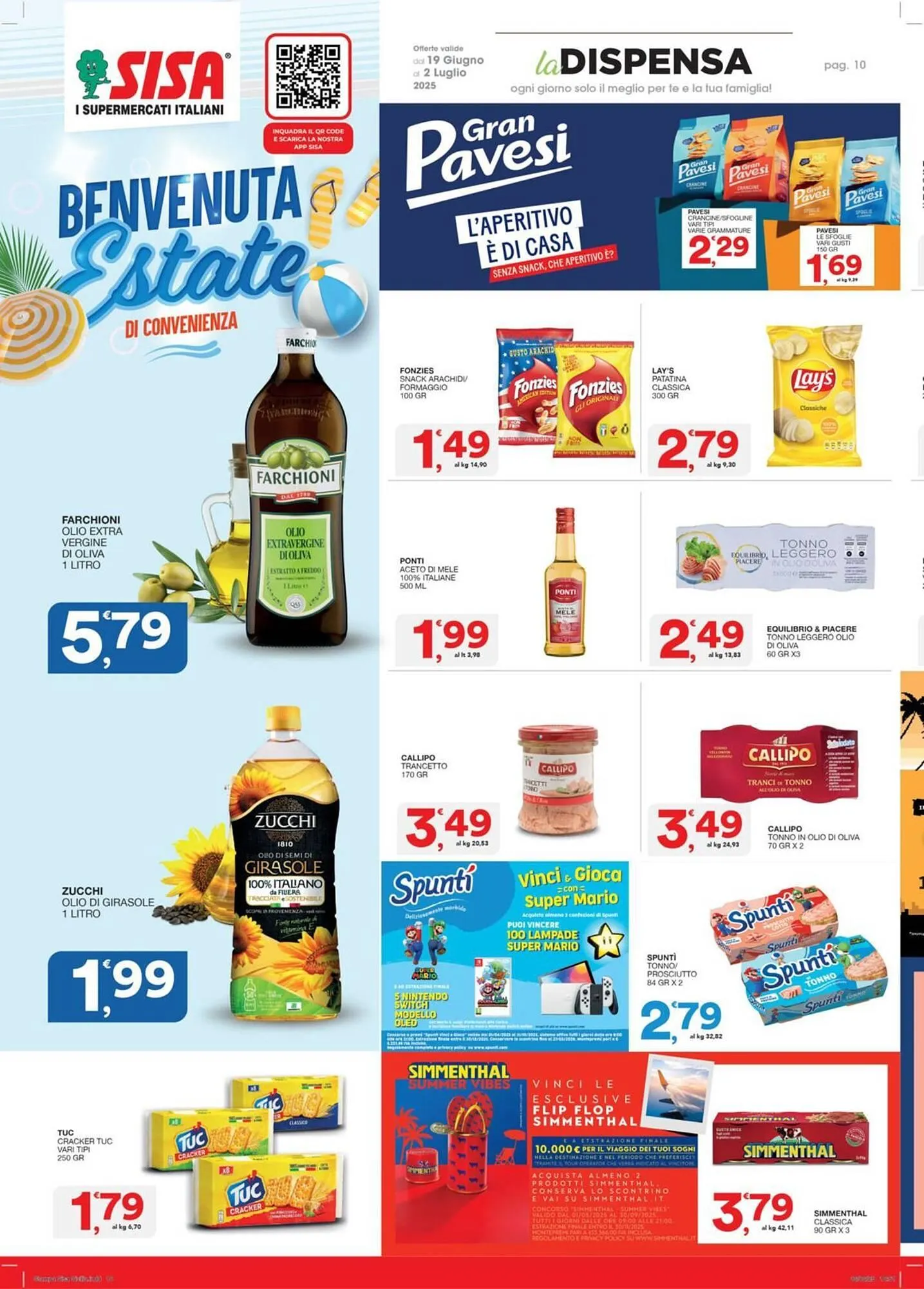 Volantino Sisa da 19 giugno a 2 luglio di 2025 - Pagina del volantino 10
