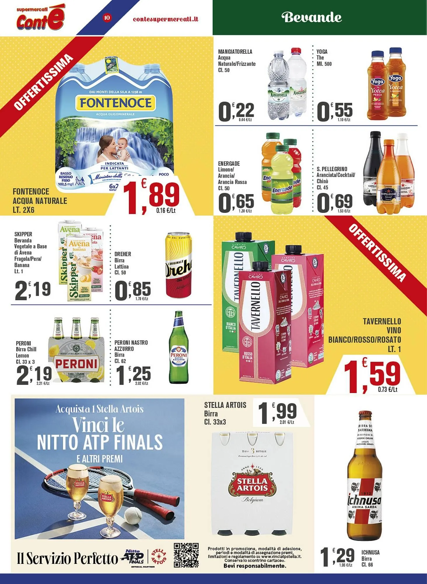 Volantino Conté Supermercati da 2 ottobre a 12 ottobre di 2025 - Pagina del volantino 10