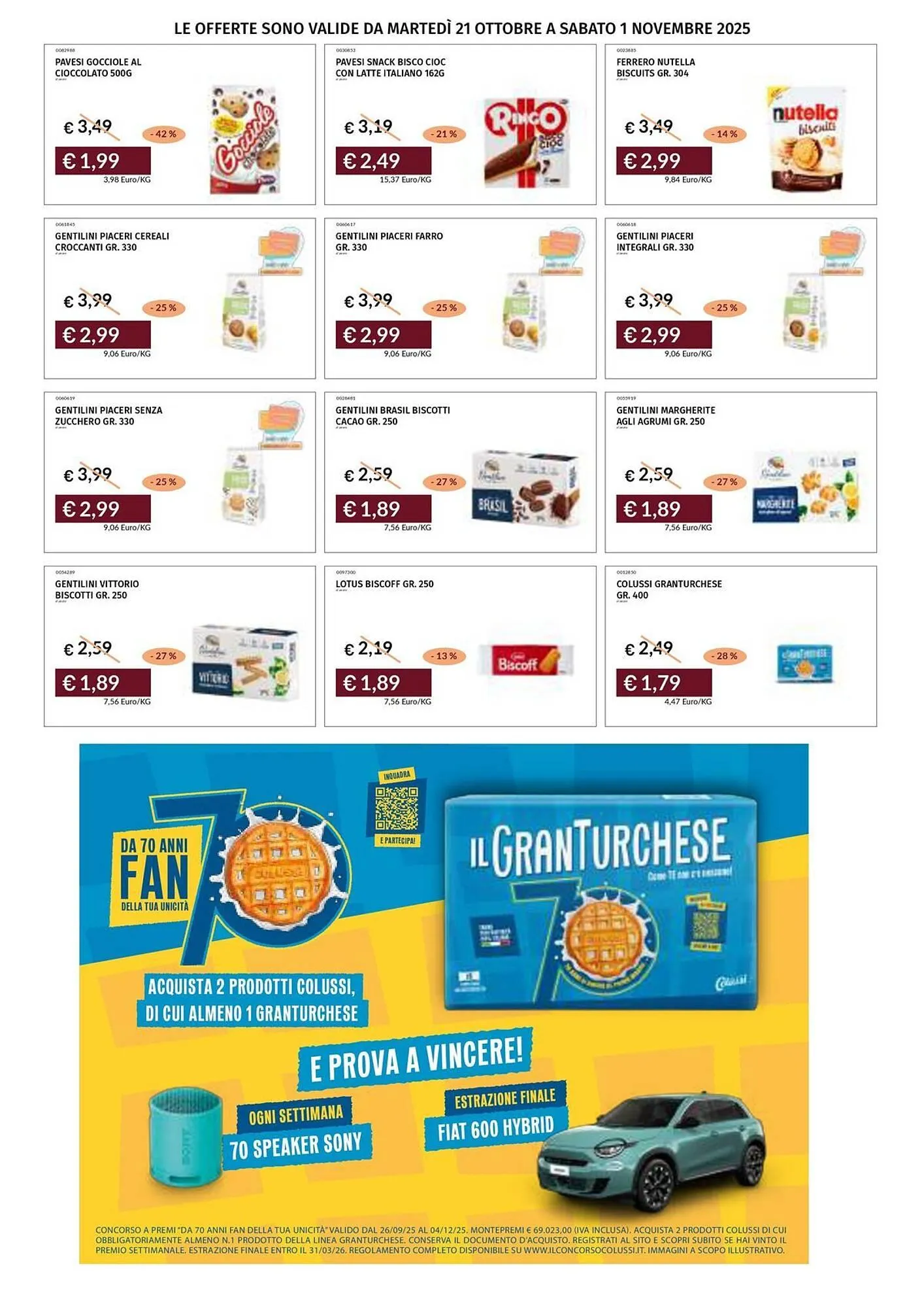 Volantino Prezzemolo e Vitale da 21 ottobre a 1 novembre di 2025 - Pagina del volantino 14