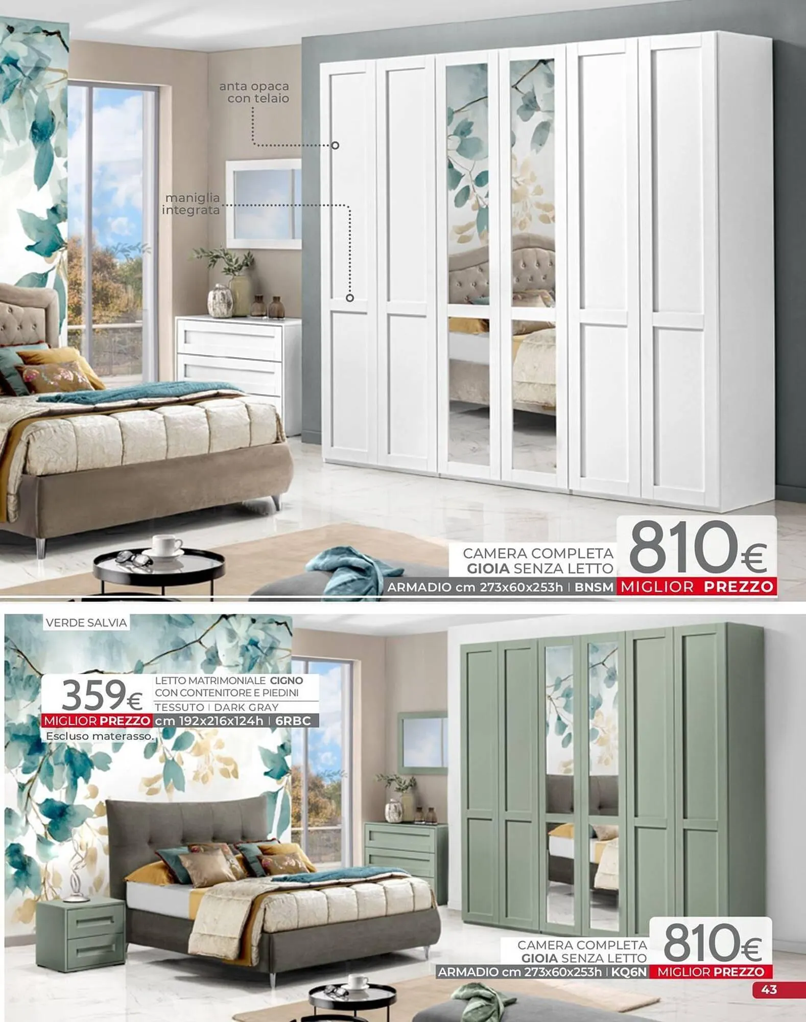 volantino Mondo Convenienza da 1 settembre a 31 dicembre di 2025 - Pagina del volantino 45