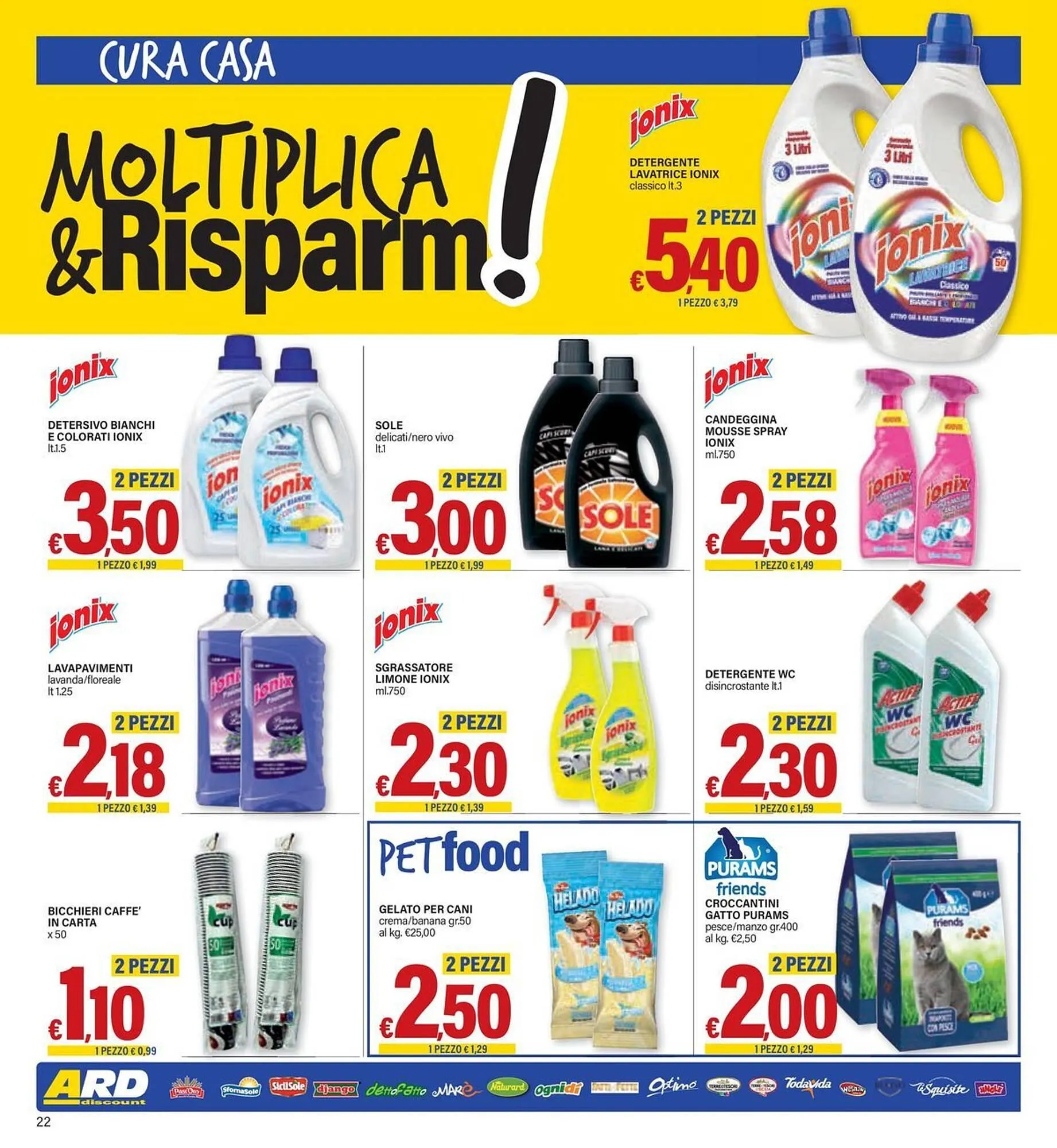 Volantino Ard Discount da 8 agosto a 18 agosto di 2024 - Pagina del volantino 22