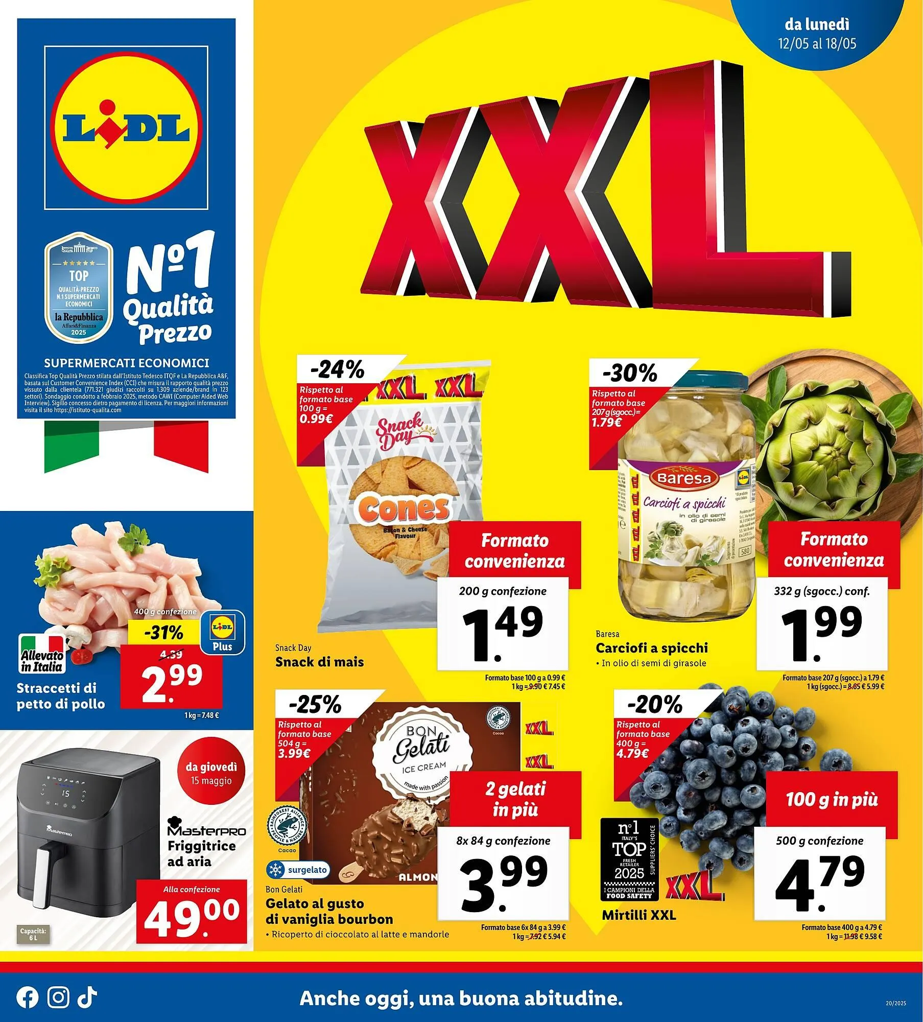 Volantino Lidl da 12 maggio a 18 maggio di 2025 - Pagina del volantino 1