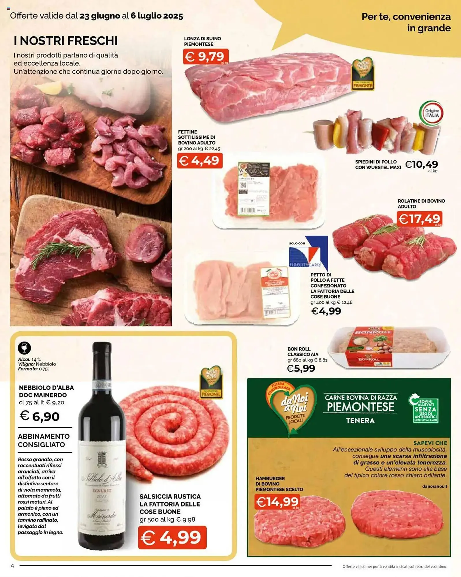 Volantino Mercatò Local da 23 giugno a 6 luglio di 2025 - Pagina del volantino 4