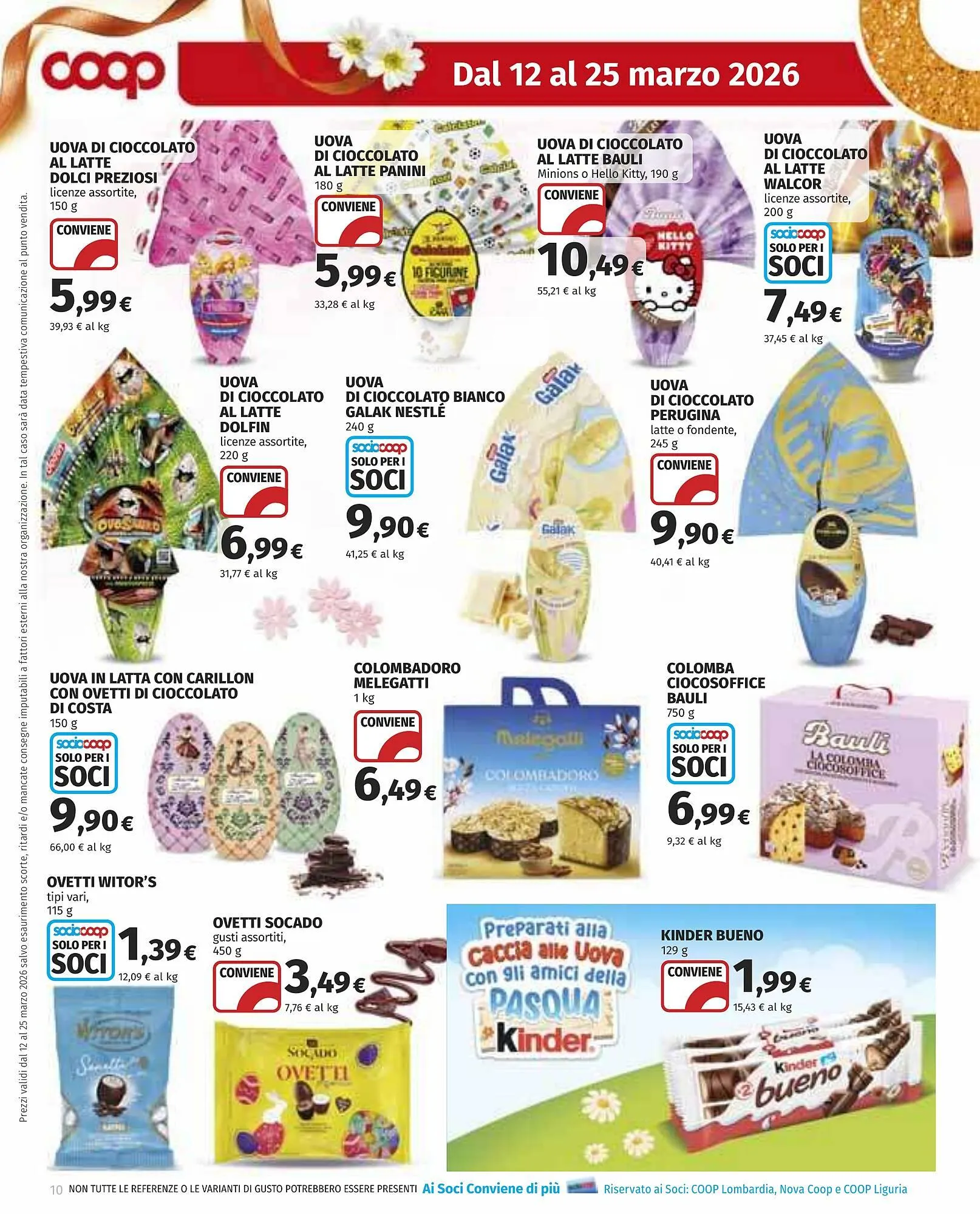 Volantino Coop da 12 marzo a 25 marzo di 2026 - Pagina del volantino 10