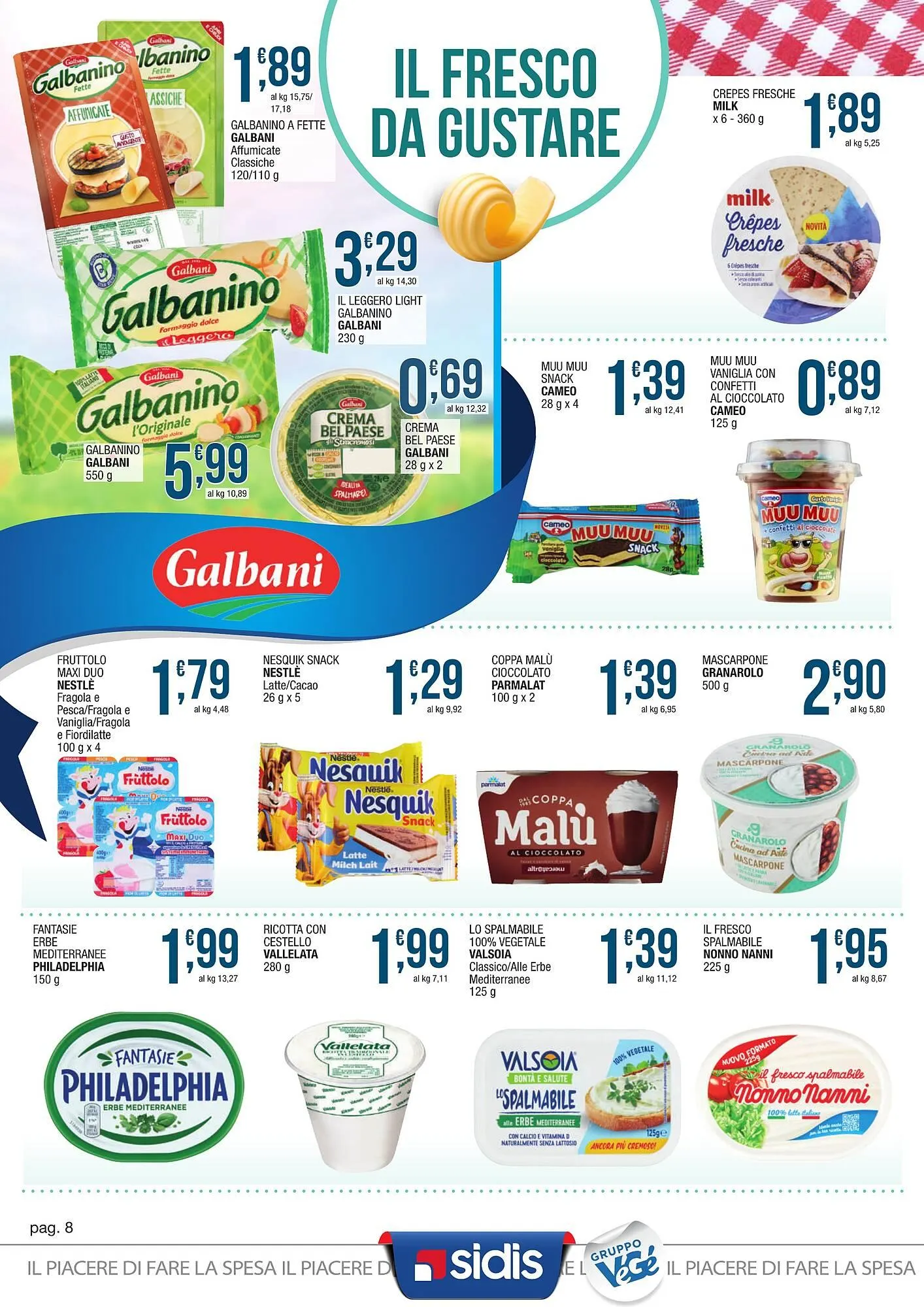 Volantino Sidis da 27 dicembre a 10 gennaio di 2026 - Pagina del volantino 8
