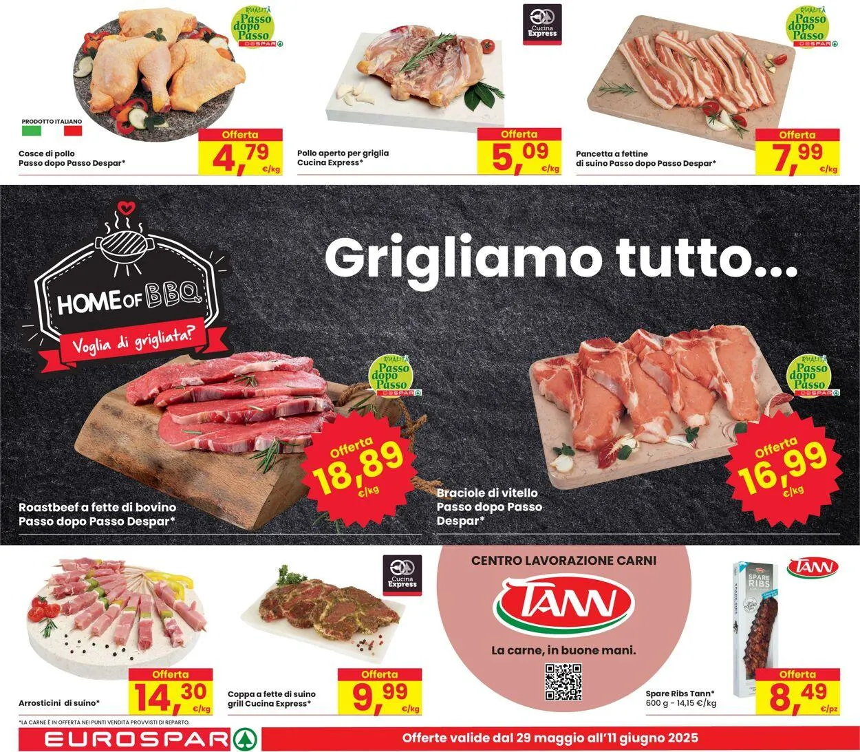 Eurospar Volantino attuale da 29 maggio a 11 giugno di 2025 - Pagina del volantino 4