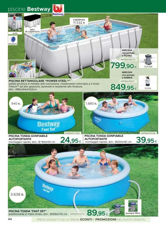 Catalogo giardino 2024 da 19 giugno a 31 agosto di 2024 - Pagina del volantino 44