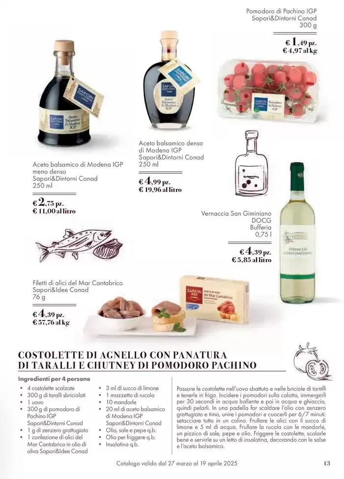 Pasqua dal gusto sorprendente da 27 marzo a 19 aprile di 2025 - Pagina del volantino 13