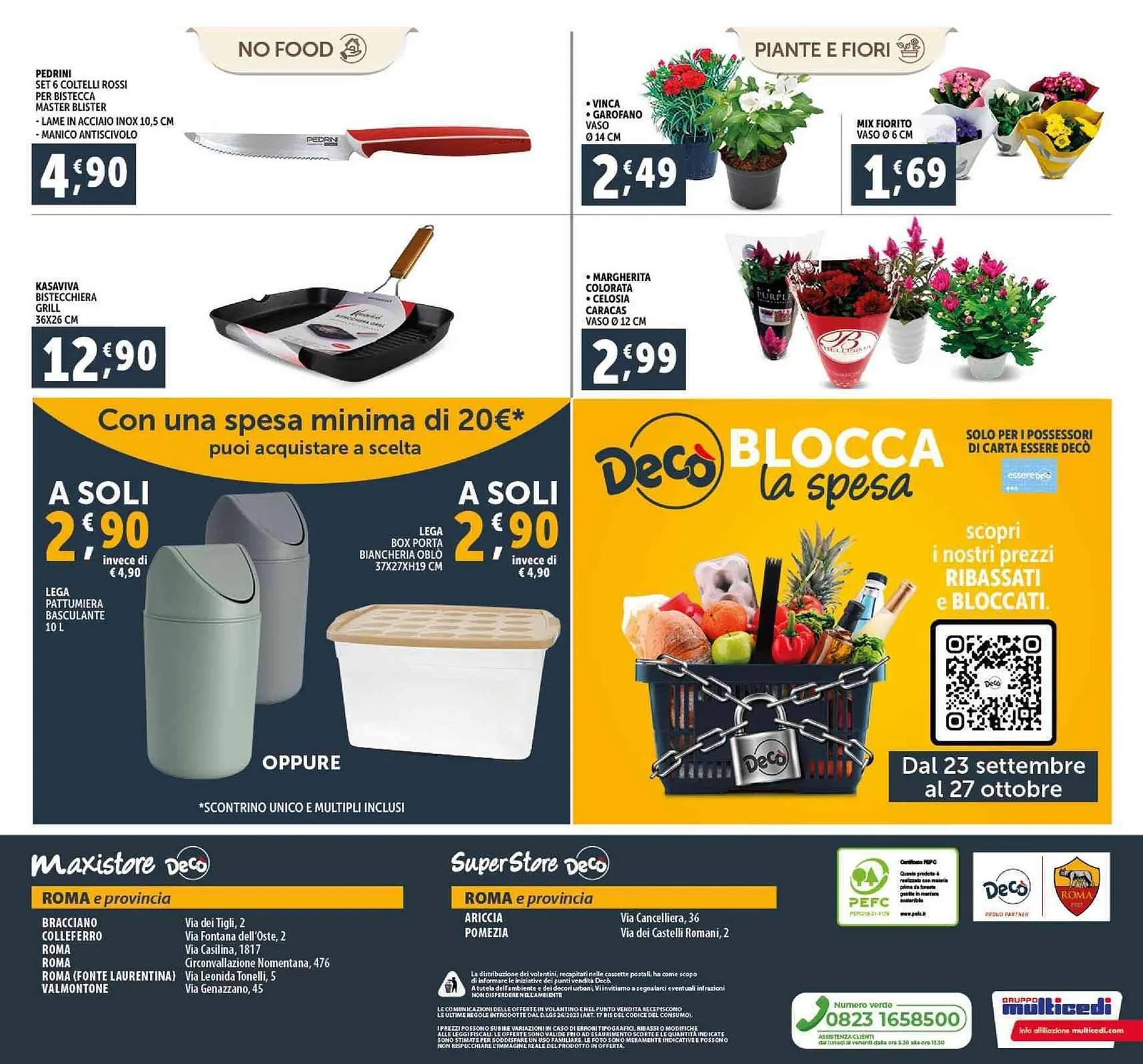 Volantino Deco Maxistore da 23 settembre a 2 ottobre di 2025 - Pagina del volantino 20