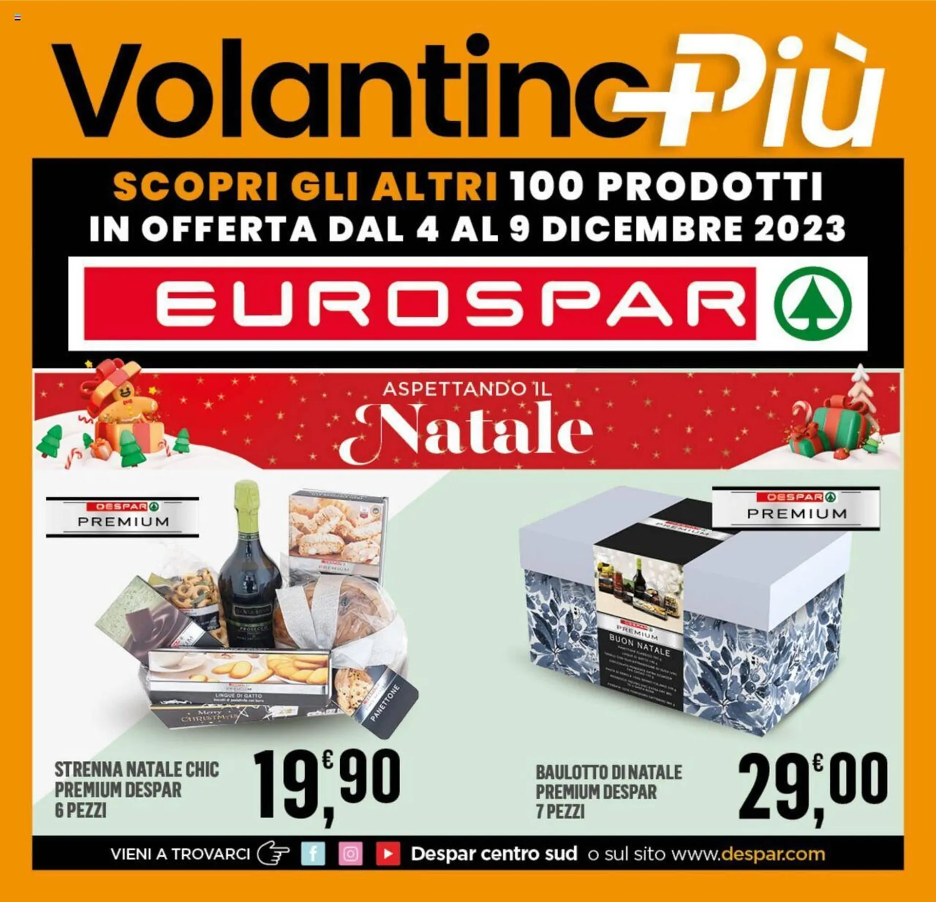 Volantino Eurospar da 4 dicembre a 9 dicembre di 2023 - Pagina del volantino 13