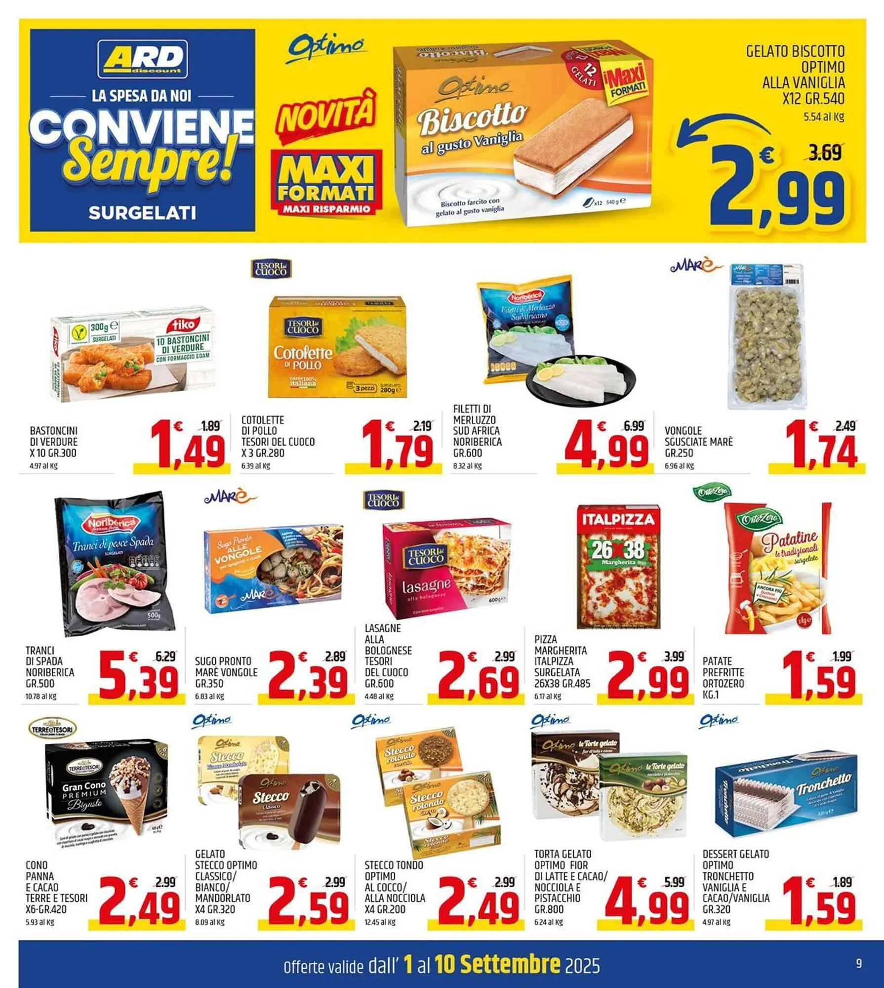 Volantino Ard Discount da 1 settembre a 10 settembre di 2025 - Pagina del volantino 9