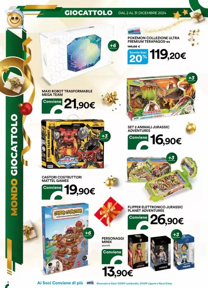 Catalogo Ipercoop da 2 dicembre a 31 dicembre di 2024 - Pagina del volantino 14