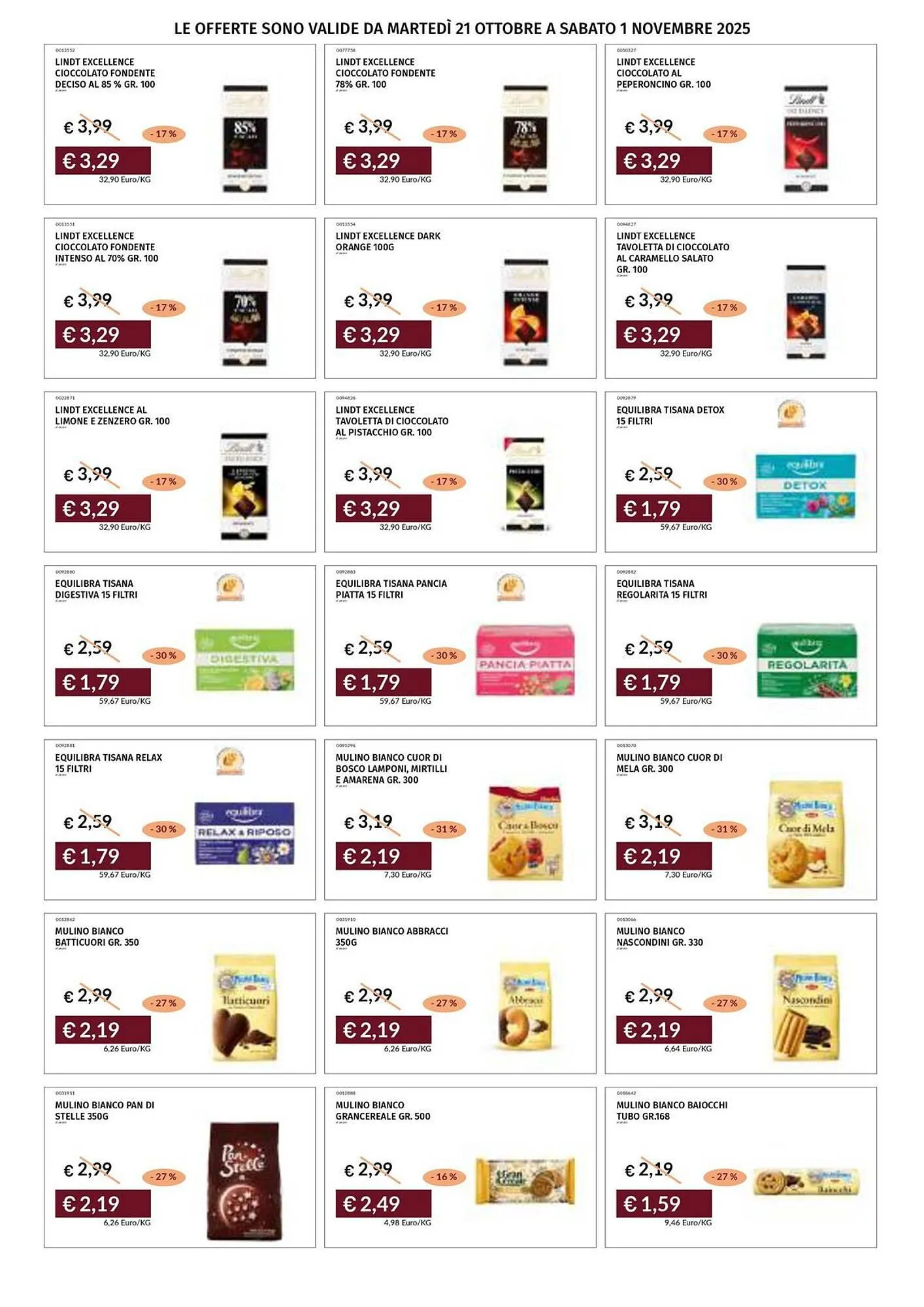 Volantino Prezzemolo e Vitale da 21 ottobre a 1 novembre di 2025 - Pagina del volantino 13