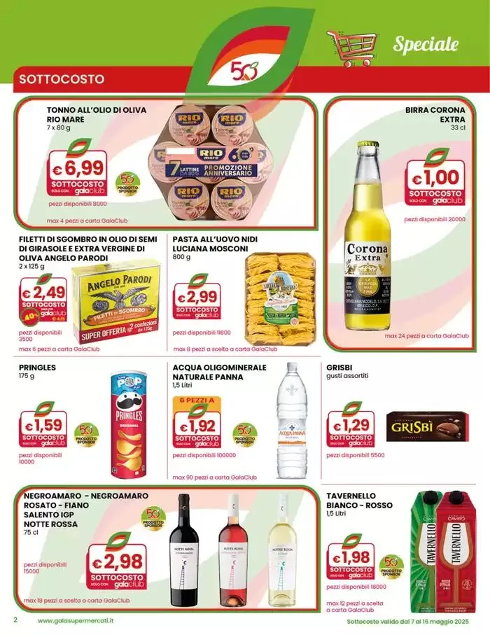 Sottocosto da 7 maggio a 20 maggio di 2025 - Pagina del volantino 2