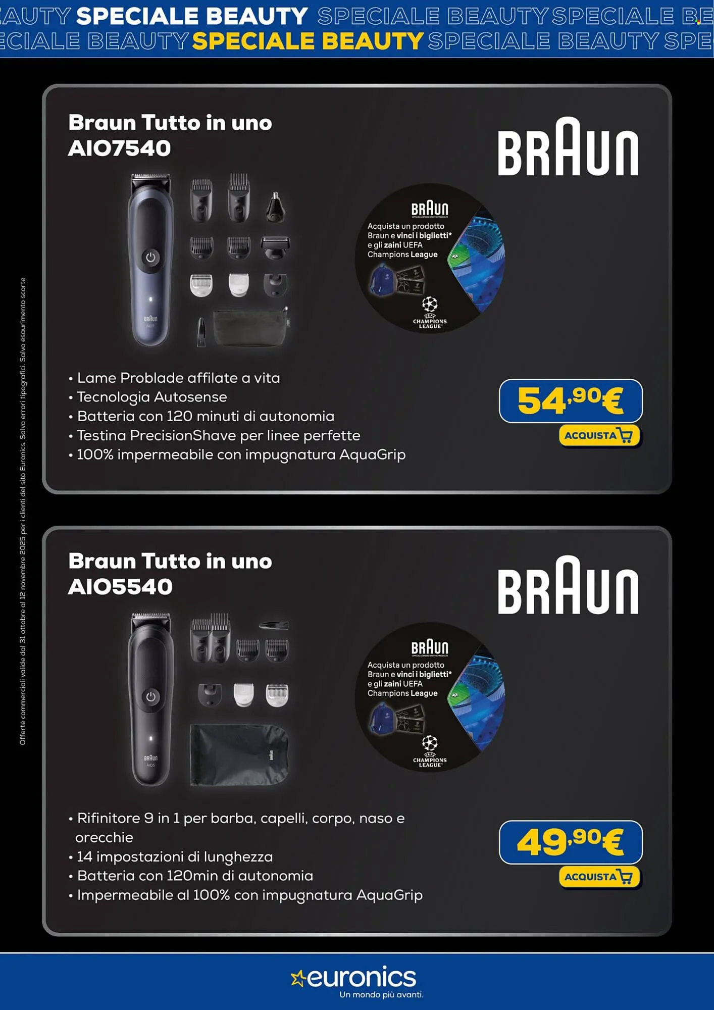Volantino Euronics da 31 ottobre a 12 novembre di 2025 - Pagina del volantino 5