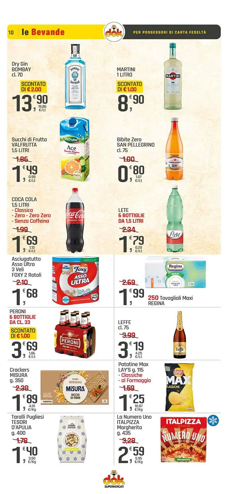 Volantino Supermercati Dok da 23 ottobre a 2 novembre di 2025 - Pagina del volantino 10