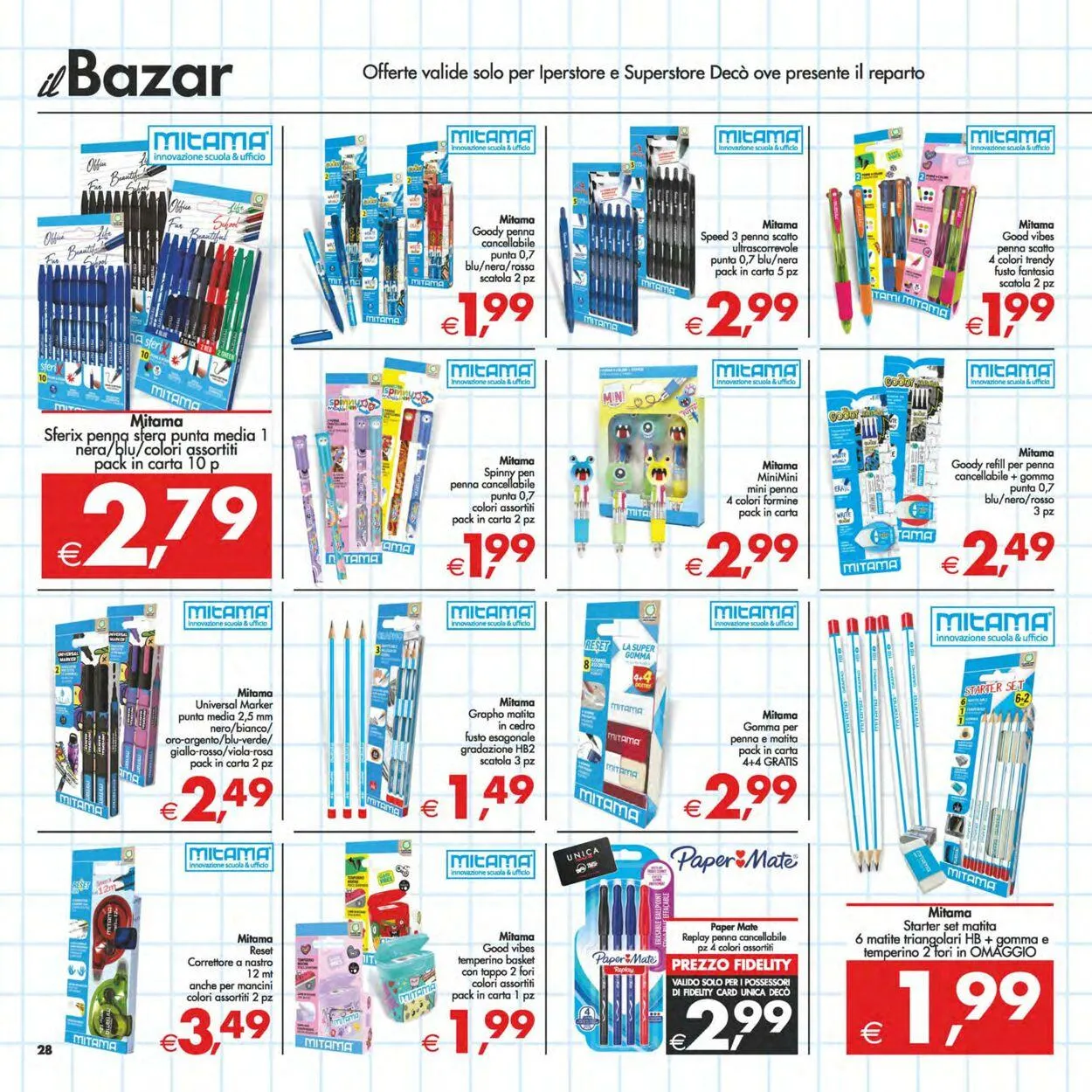 Deco Volantino attuale da 2 settembre a 11 settembre di 2025 - Pagina del volantino 34