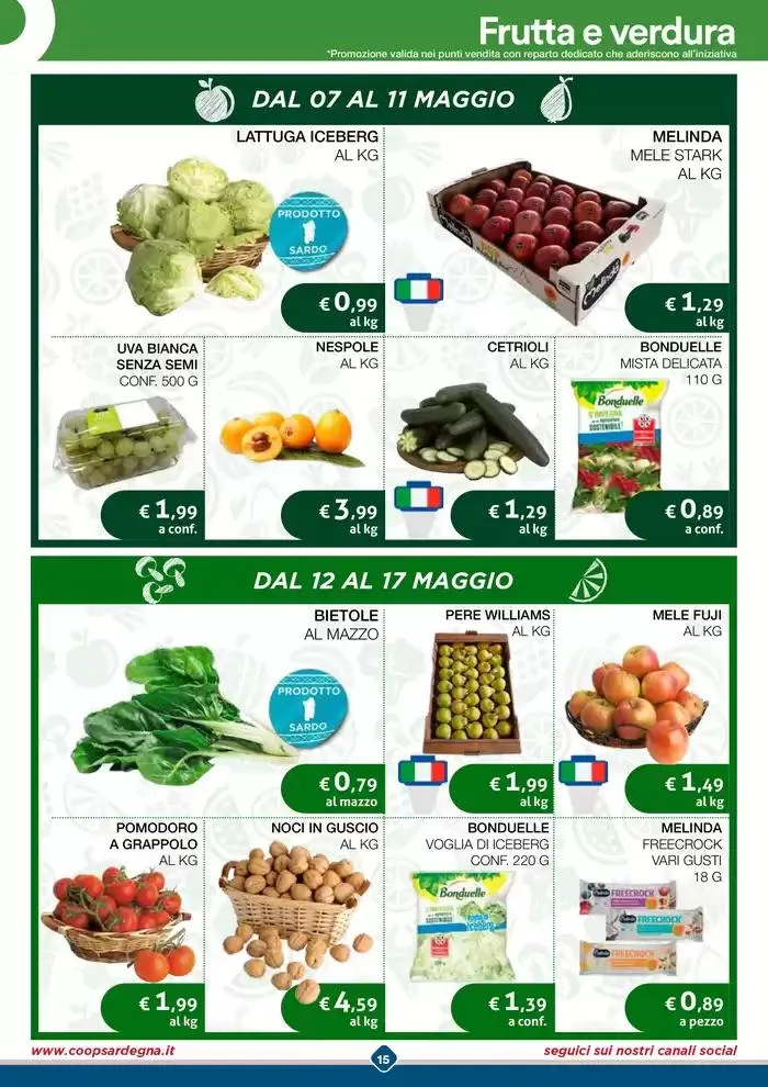 -30% 40% 50% sulle grandi marche da 7 maggio a 17 maggio di 2025 - Pagina del volantino 15