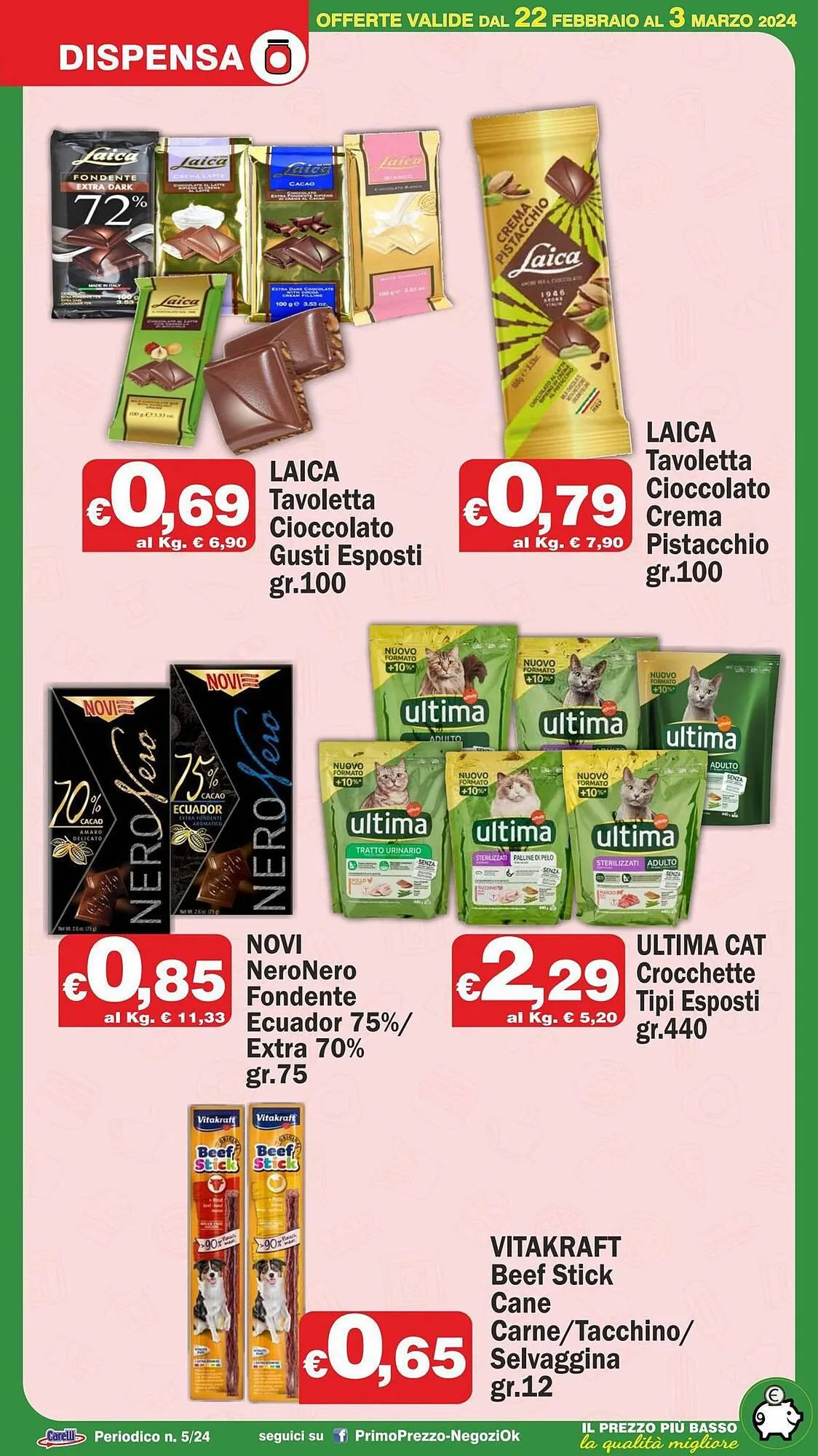 Volantino Primo Prezzo da 22 febbraio a 3 marzo di 2024 - Pagina del volantino 15