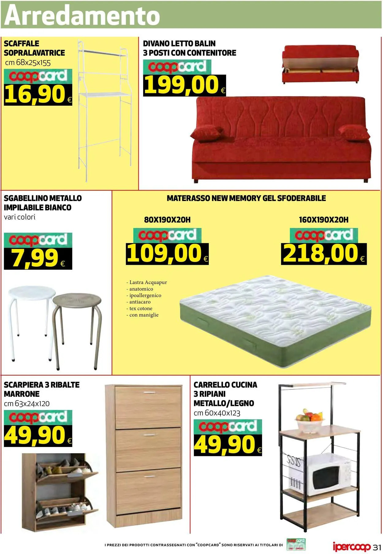 Coop Volantino attuale da 25 luglio a 5 agosto di 2025 - Pagina del volantino 31