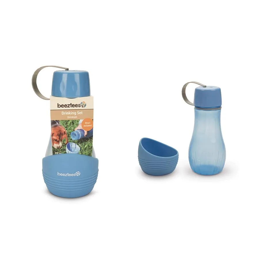 Beeztees kit ciotola e bottiglia portatile cane