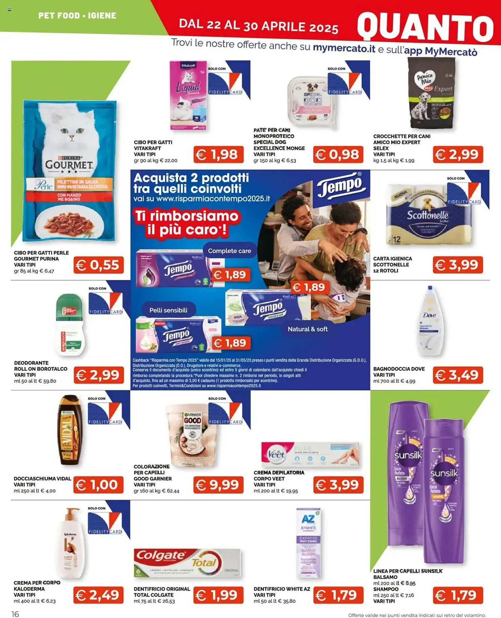 Volantino Mercatò Extra da 22 aprile a 30 aprile di 2025 - Pagina del volantino 16