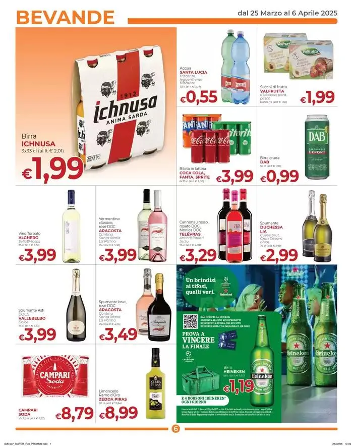 Promozione dal 25 al 6 Aprile da 25 marzo a 6 aprile di 2025 - Pagina del volantino 6