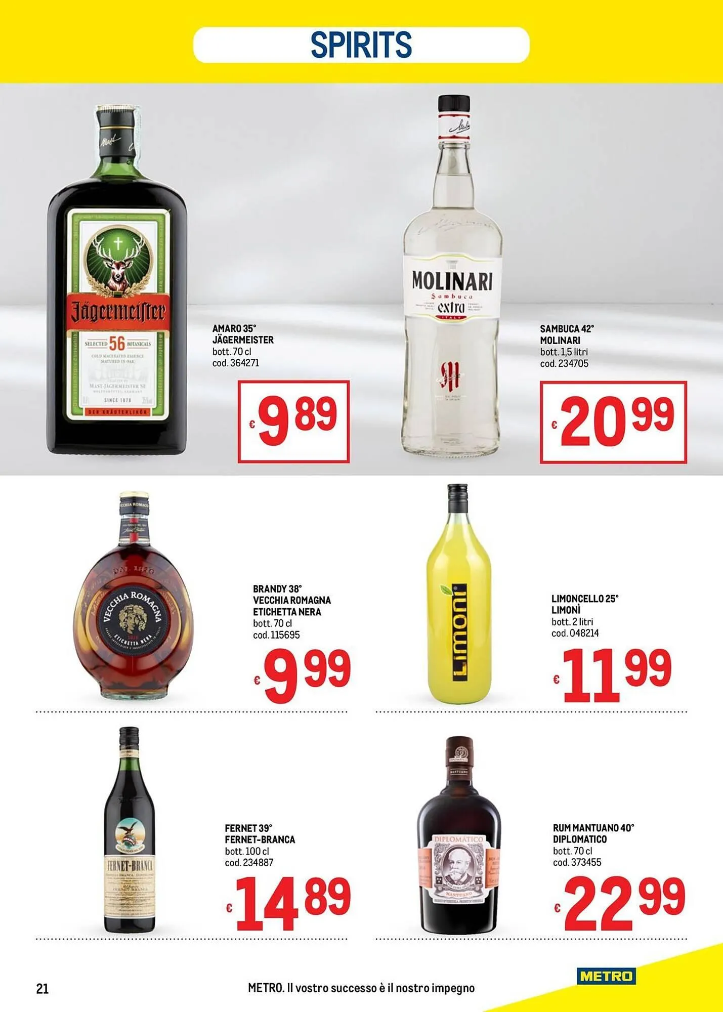 Volantino Metro da 19 febbraio a 4 marzo di 2026 - Pagina del volantino 21