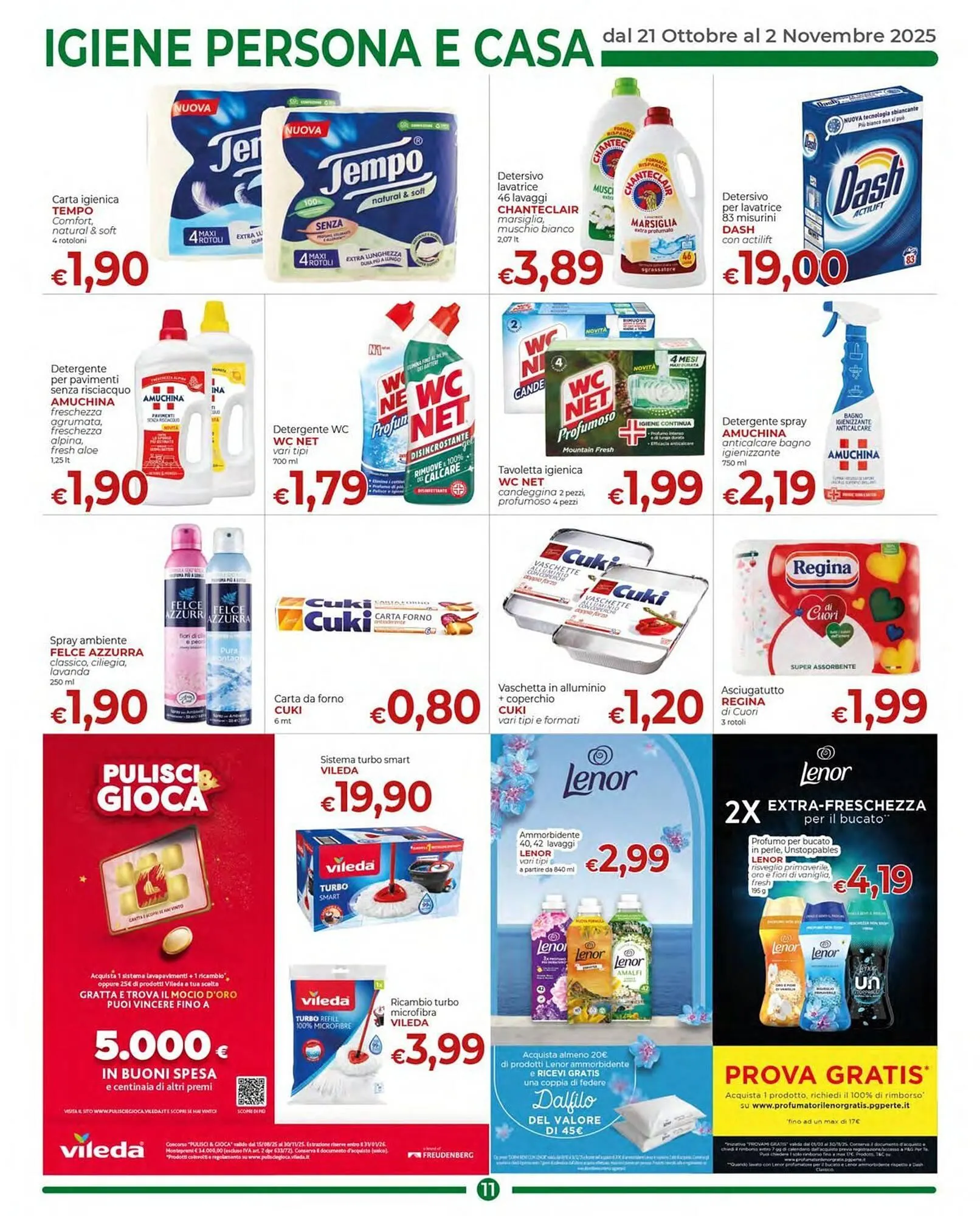 Volantino Supermercati Nonna Isa da 23 ottobre a 2 novembre di 2025 - Pagina del volantino 11
