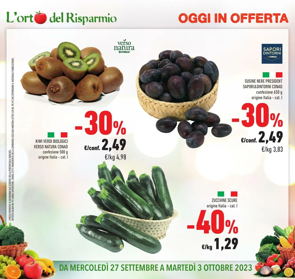 Conad - Superstore - Milano Volantino attuale da 26 settembre a 3 ottobre di 2023 - Pagina del volantino 2