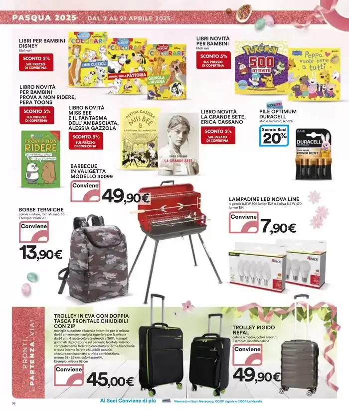 40 prodotti al 40% di sconto da 7 aprile a 21 aprile di 2025 - Pagina del volantino 36