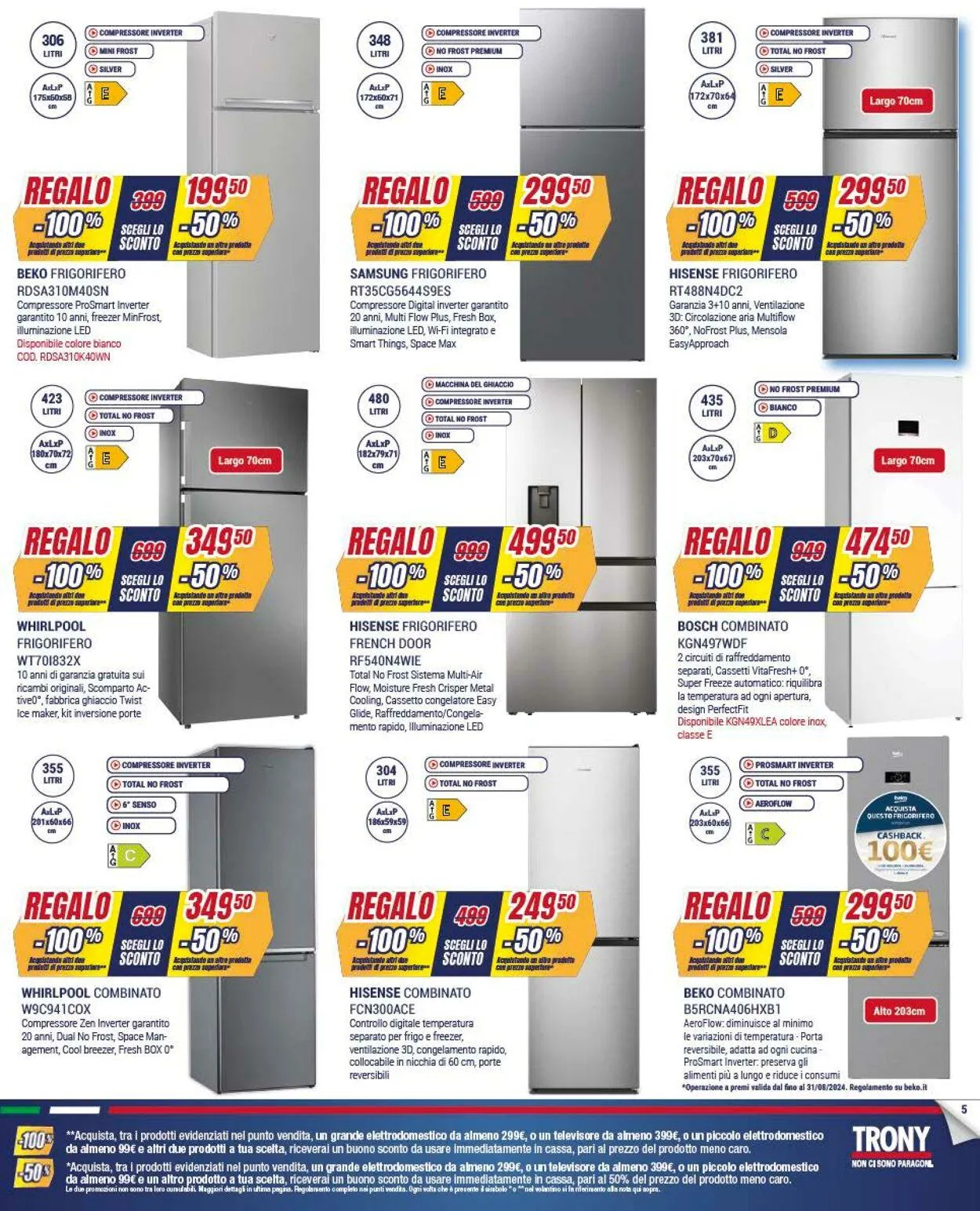 Trony - Palermo Volantino attuale da 2 maggio a 22 maggio di 2024 - Pagina del volantino 5
