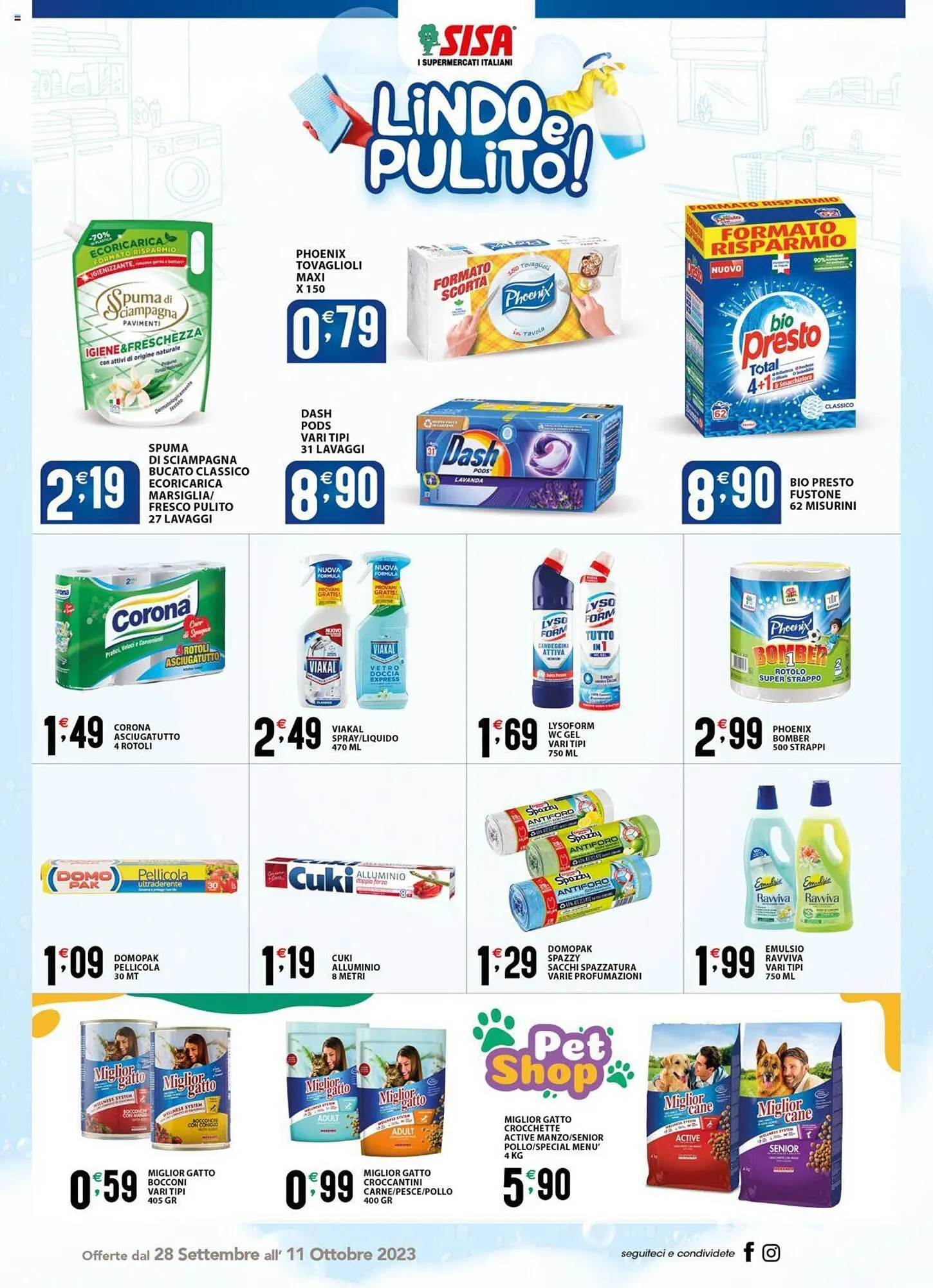 Volantino Sisa da 28 settembre a 11 ottobre di 2023 - Pagina del volantino 23