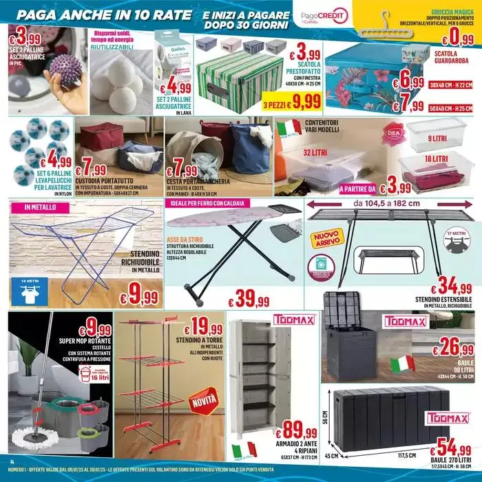 Paga anche in 10 rate da 9 gennaio a 31 gennaio di 2025 - Pagina del volantino 14