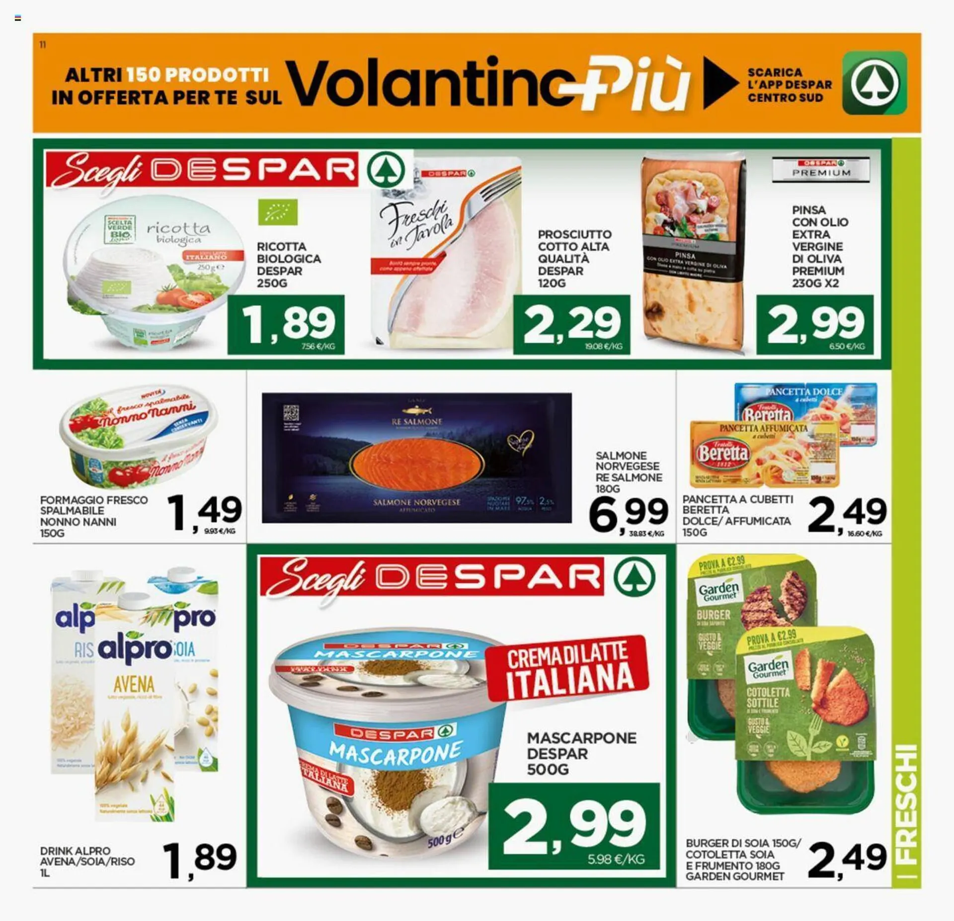 Volantino Interspar da 25 settembre a 4 ottobre di 2023 - Pagina del volantino 11