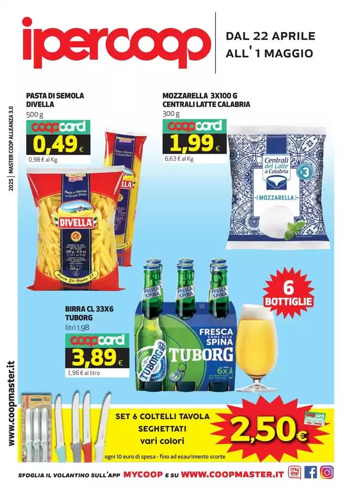 dal 22 aprile all' 1 maggio da 22 aprile a 1 maggio di 2025 - Pagina del volantino 1