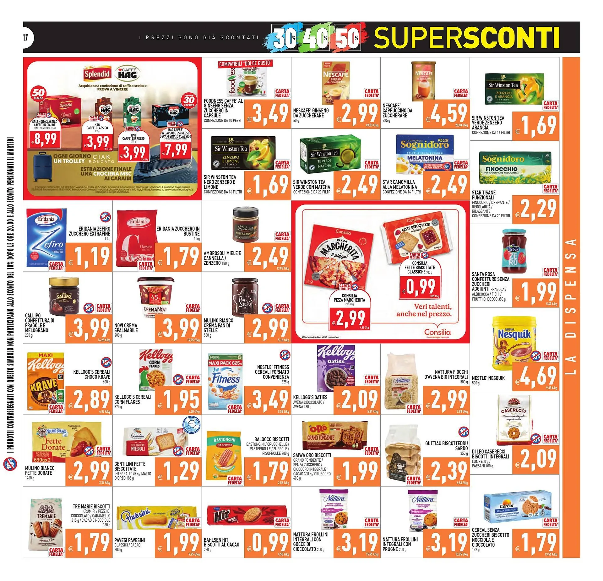 Volantino Supermercati Agorà da 7 novembre a 17 novembre di 2025 - Pagina del volantino 17