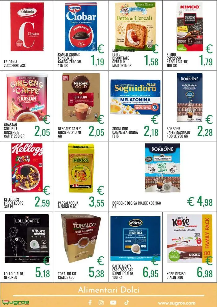 Offerte Sugros da 16 settembre a 5 ottobre di 2024 - Pagina del volantino 14