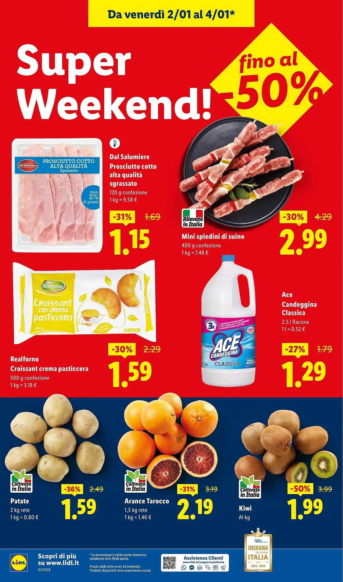 Volantino Lidl da 29 dicembre a 4 gennaio di 2026 - Pagina del volantino 52