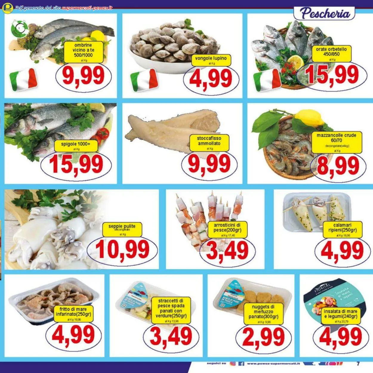 Pewex Volantino attuale da 26 settembre a 7 ottobre di 2025 - Pagina del volantino 7