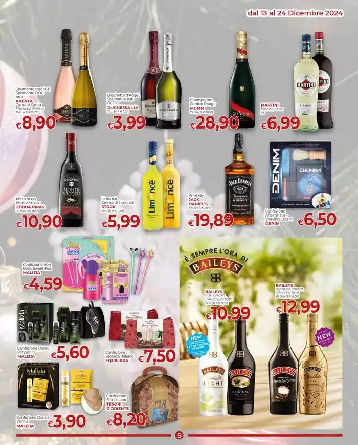 Promozione dal 13 all'24 dicembre 2024 da 12 dicembre a 24 dicembre di 2024 - Pagina del volantino 5