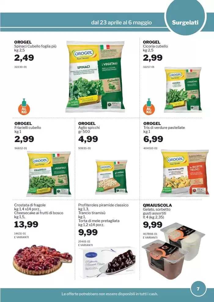 Volantino Food&Beverage da 23 aprile a 6 maggio di 2025 - Pagina del volantino 7