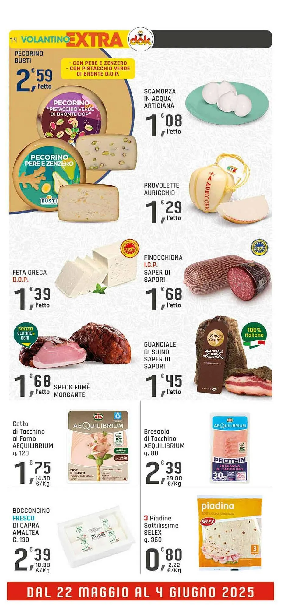 Volantino Supermercati Dok da 22 maggio a 4 giugno di 2025 - Pagina del volantino 14
