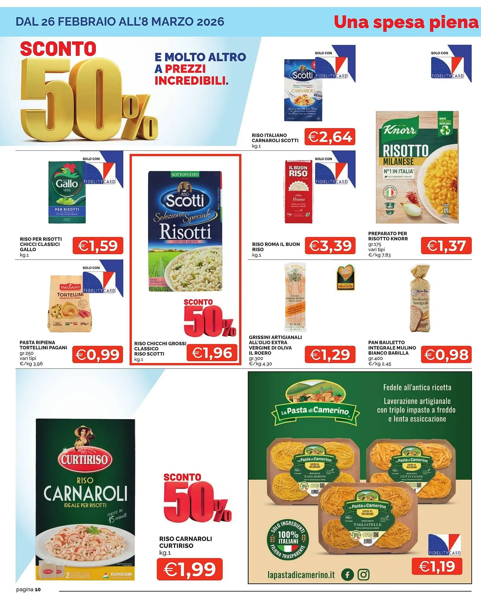 Volantino Mercatò Extra da 26 febbraio a 8 marzo di 2026 - Pagina del volantino 10