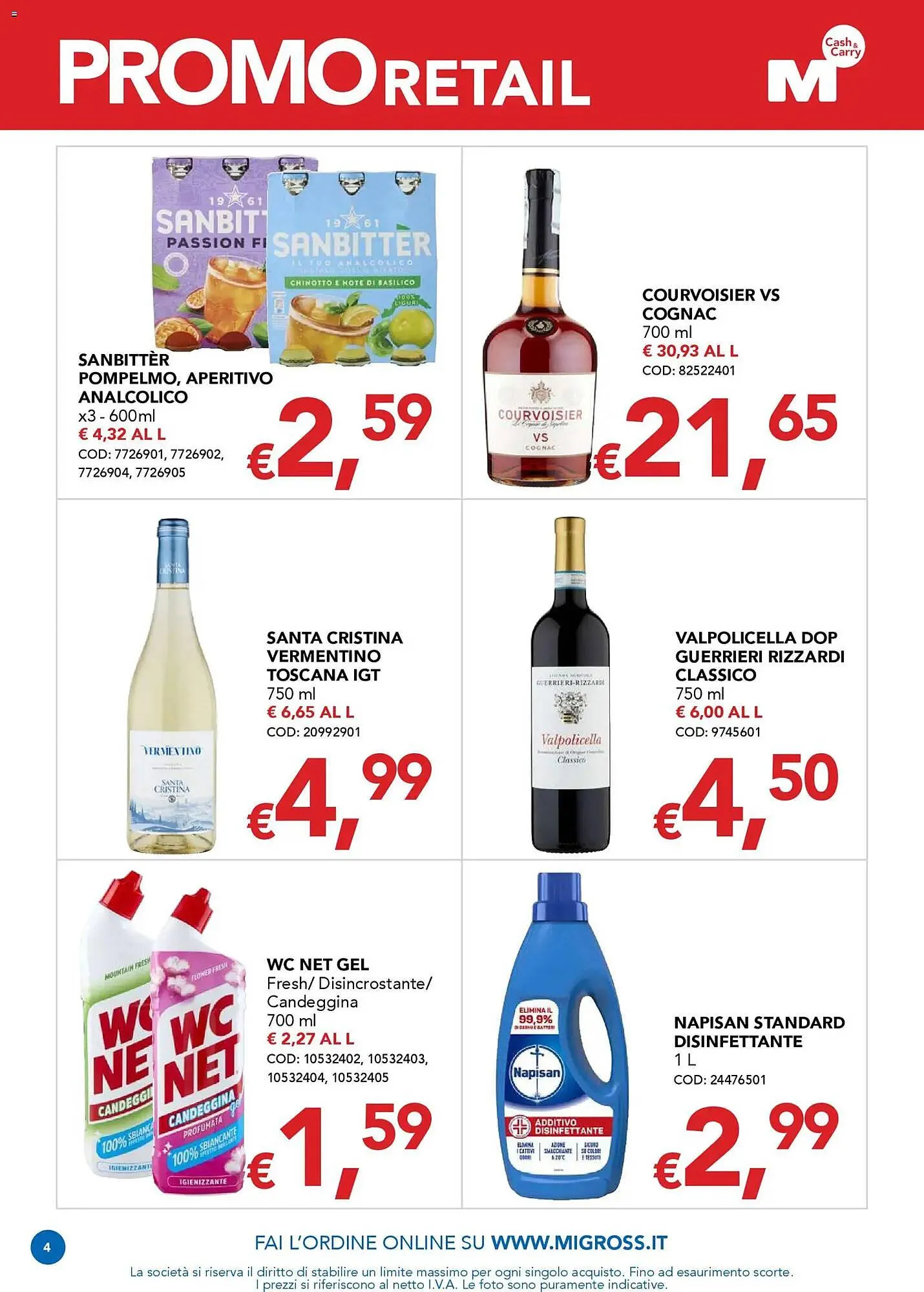 Volantino Migross Supermercati e Market da 12 marzo a 25 marzo di 2026 - Pagina del volantino 4