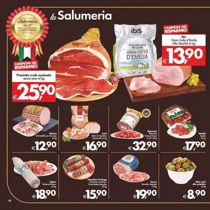 Campioni del risparmio! da 3 settembre a 12 settembre di 2024 - Pagina del volantino 12