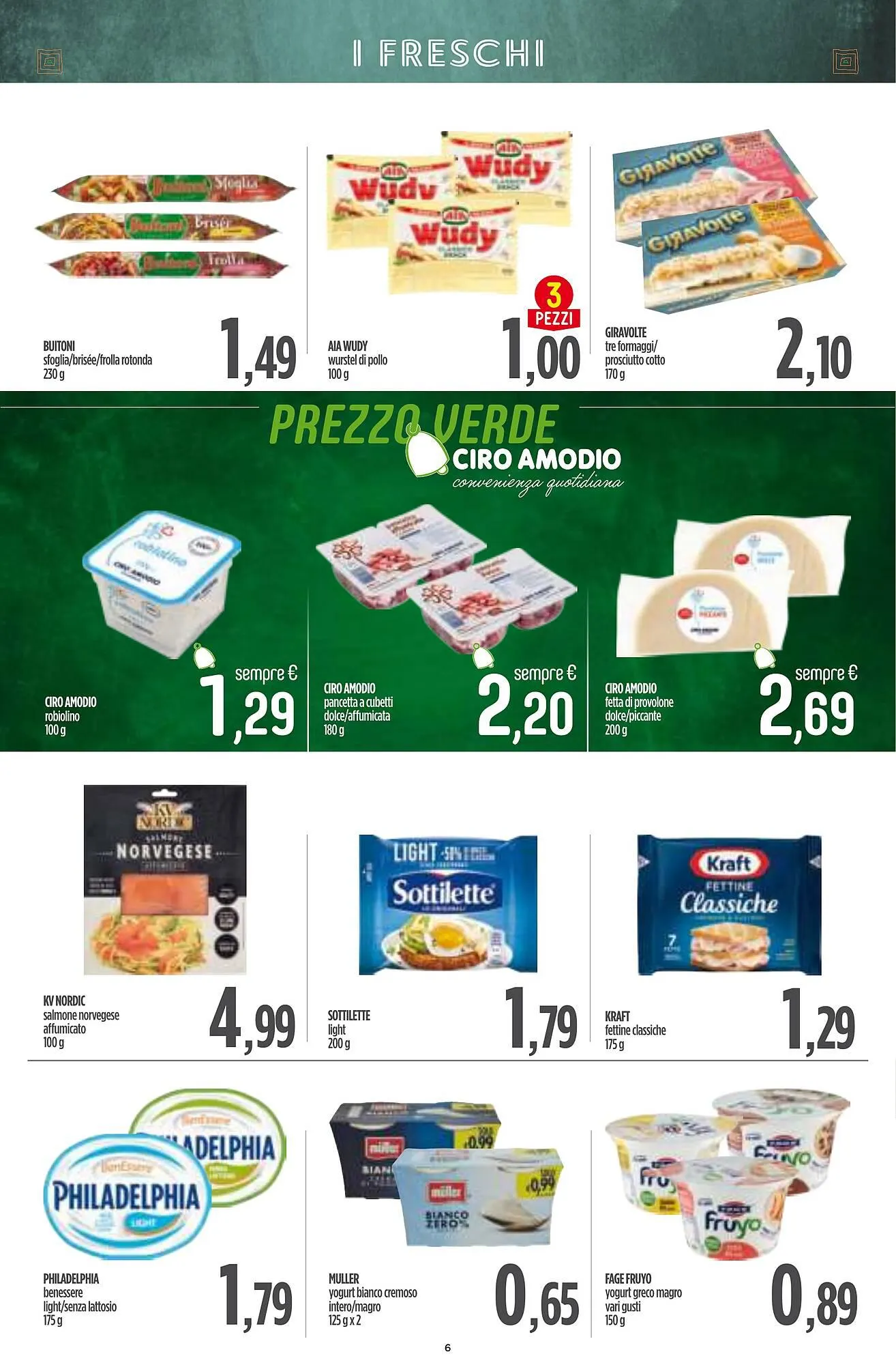 Volantino Ciro Amodio da 25 agosto a 4 settembre di 2023 - Pagina del volantino 6