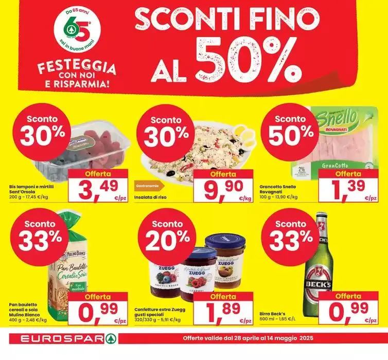 Sconti fino al 50% da 28 aprile a 14 maggio di 2025 - Pagina del volantino 2