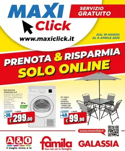 MaxiClick da 10 marzo a 6 aprile di 2025 - Pagina del volantino 1