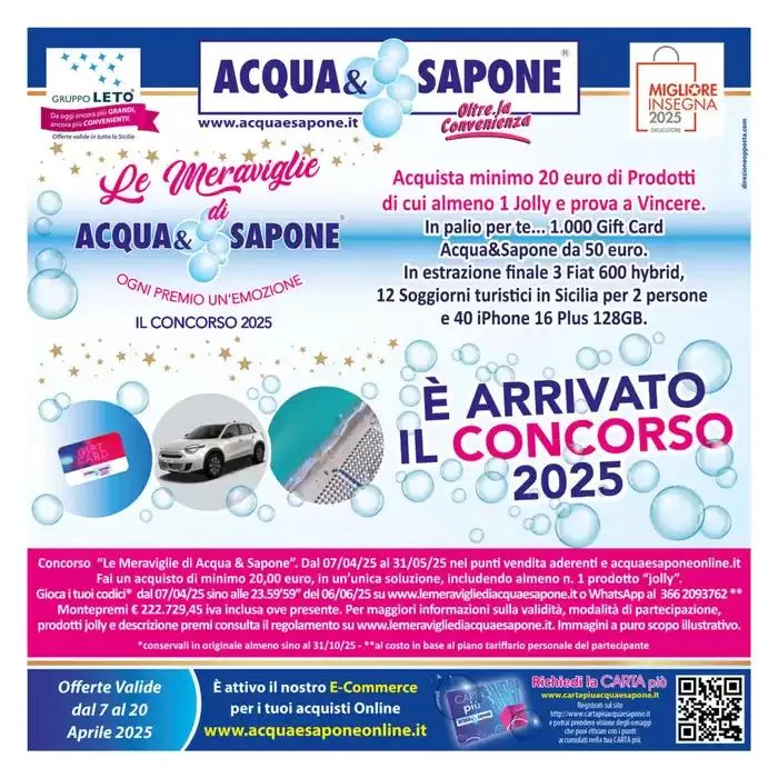 Il concorso 2025 da 7 aprile a 20 aprile di 2025 - Pagina del volantino 1
